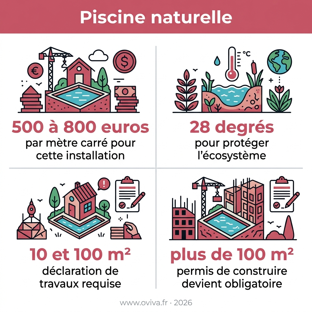 Infographie — piscine naturelle