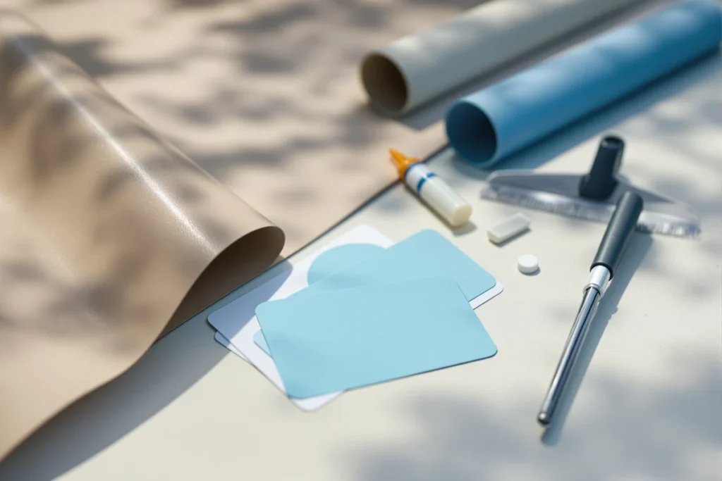 Kit réparation liner : sauvez votre bassin sans vider l'eau